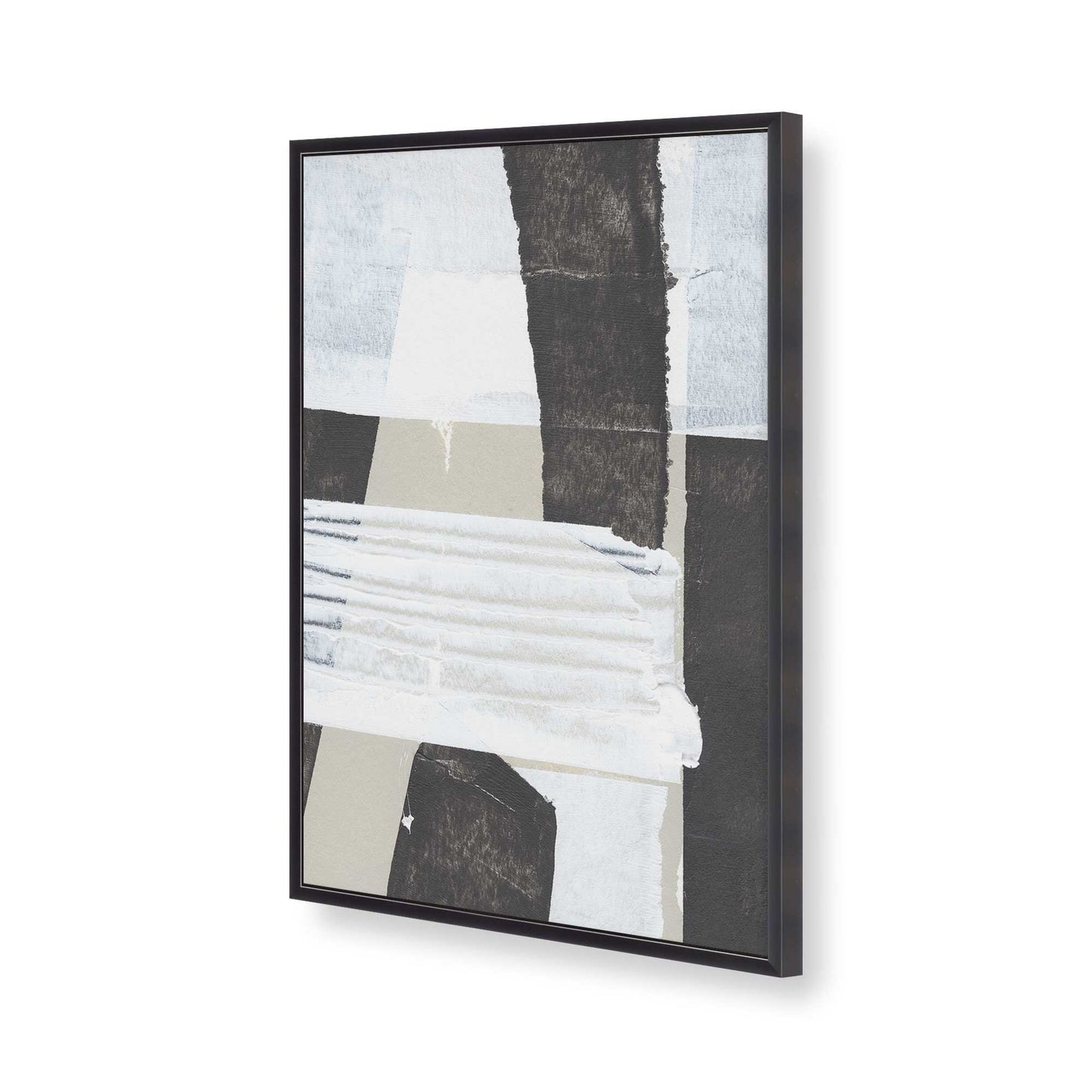 [Color:Weathered Zinc], Picture of art in a Weathered Zinc frame of the corner