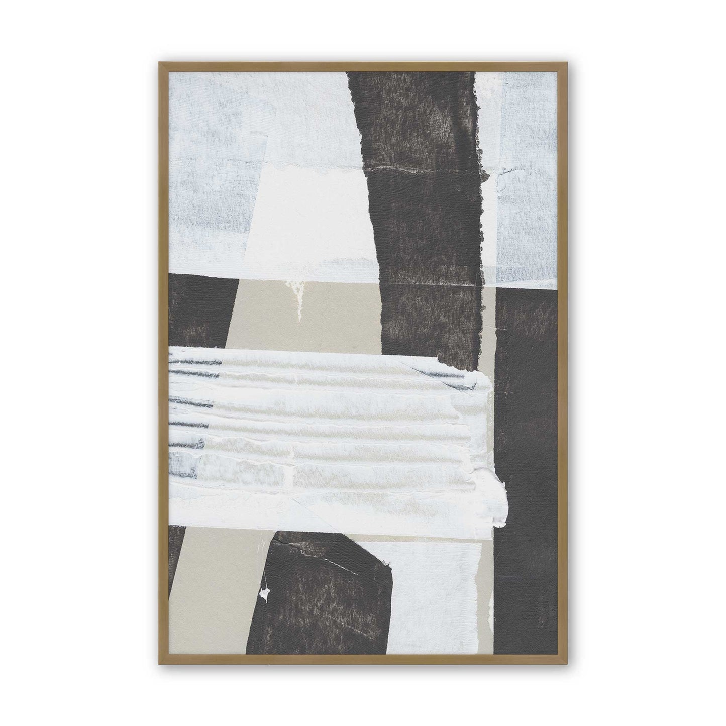 [Color:Brushed Gold], Picture of art in a Brushed Gold frame