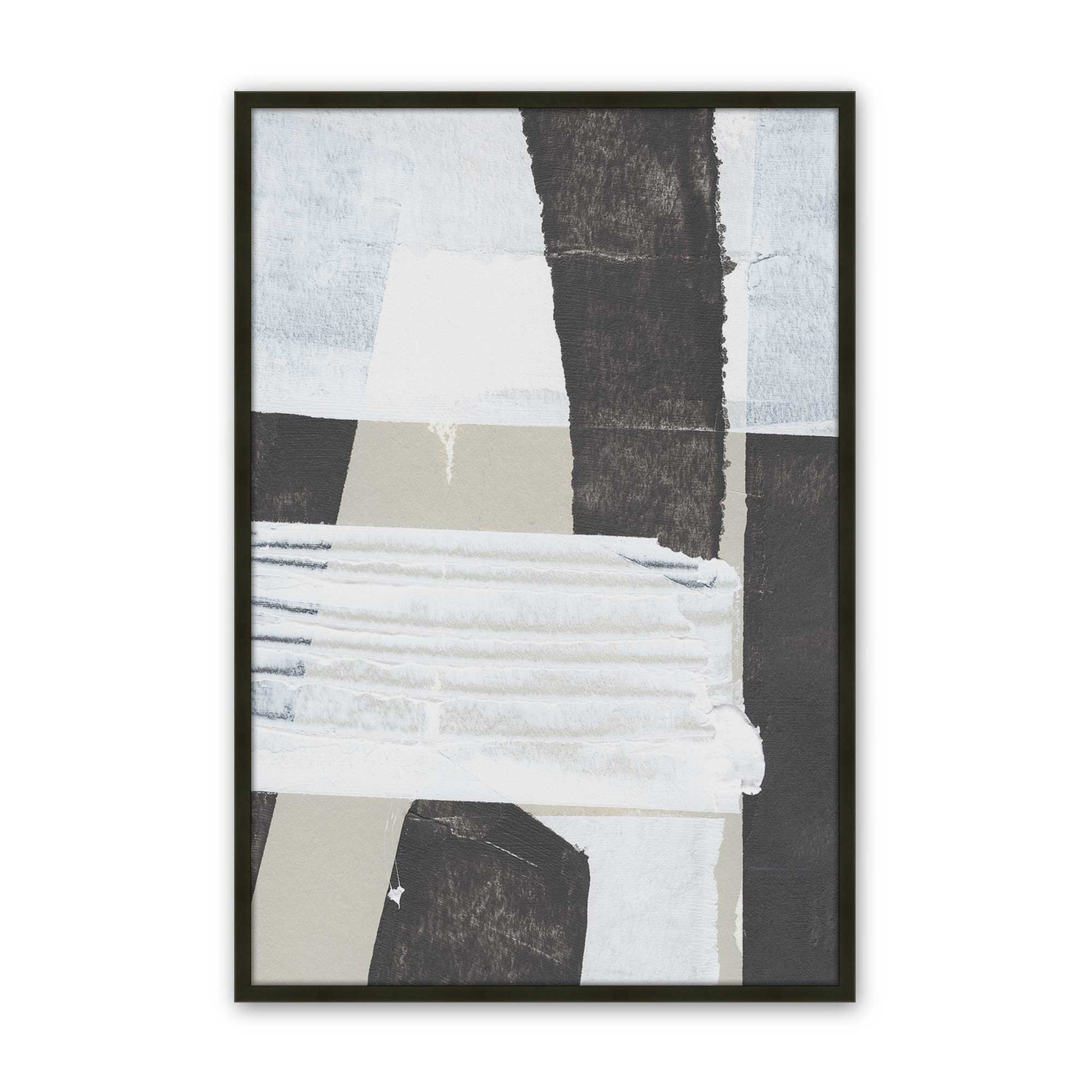 [Color:Satin Black], Picture of art in a Satin Black frame