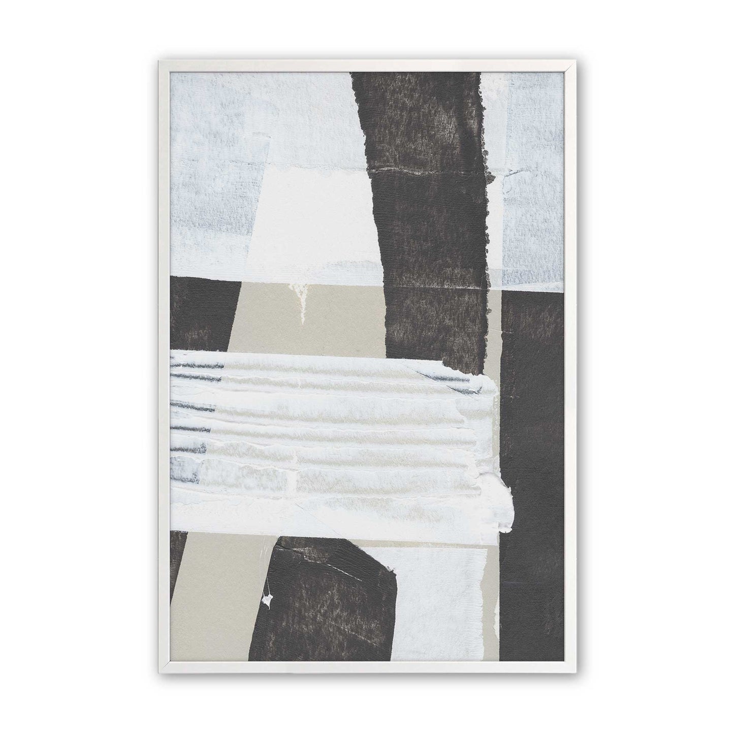 [Color:Opaque White], Picture of art in a Opaque White frame