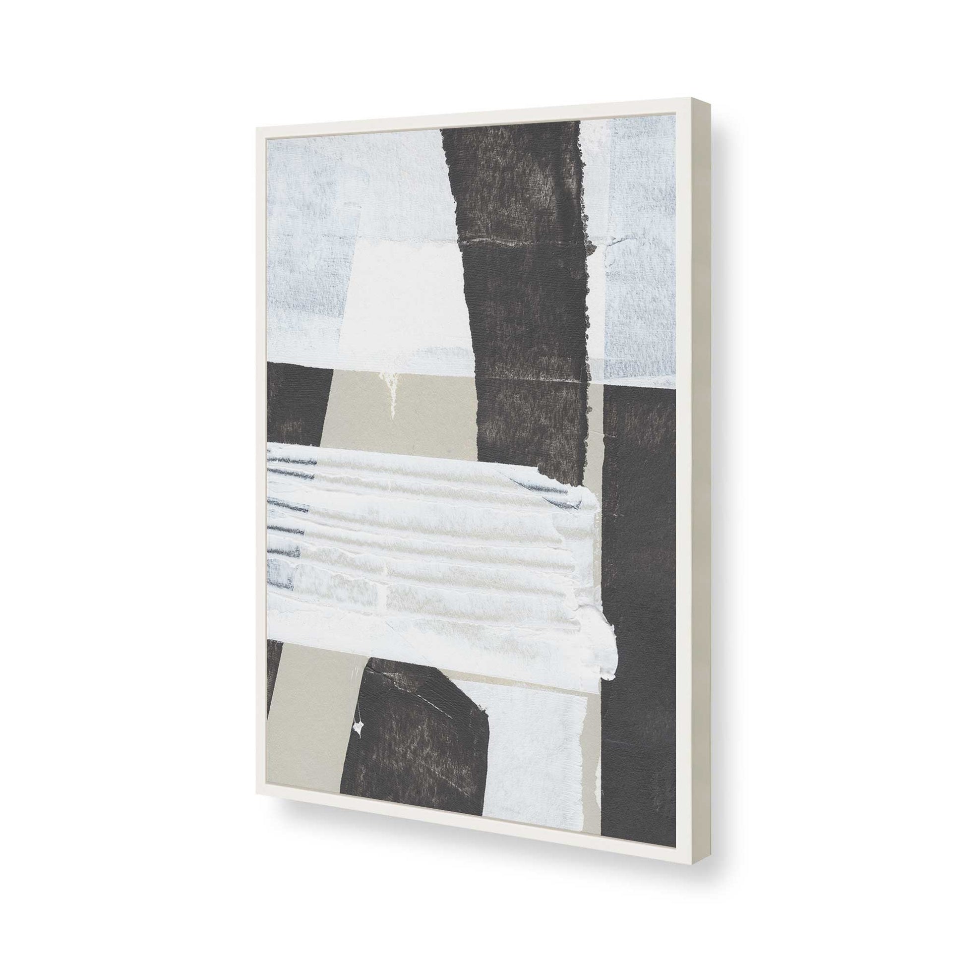 [Color:Opaque White], Picture of art in a Opaque White frame of the corner