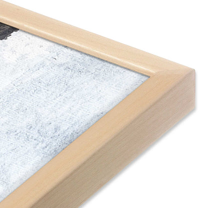 [Color:Raw Maple], Picture of art in a Raw Maple frame at an angle