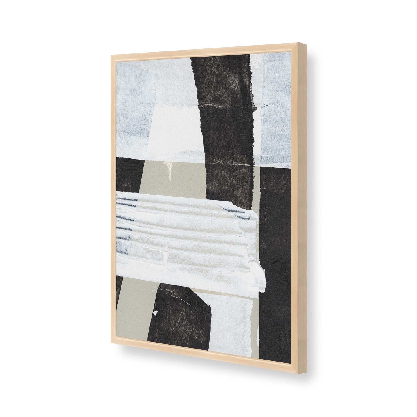 [Color:Raw Maple], Picture of art in a Raw Maple frame of the corner