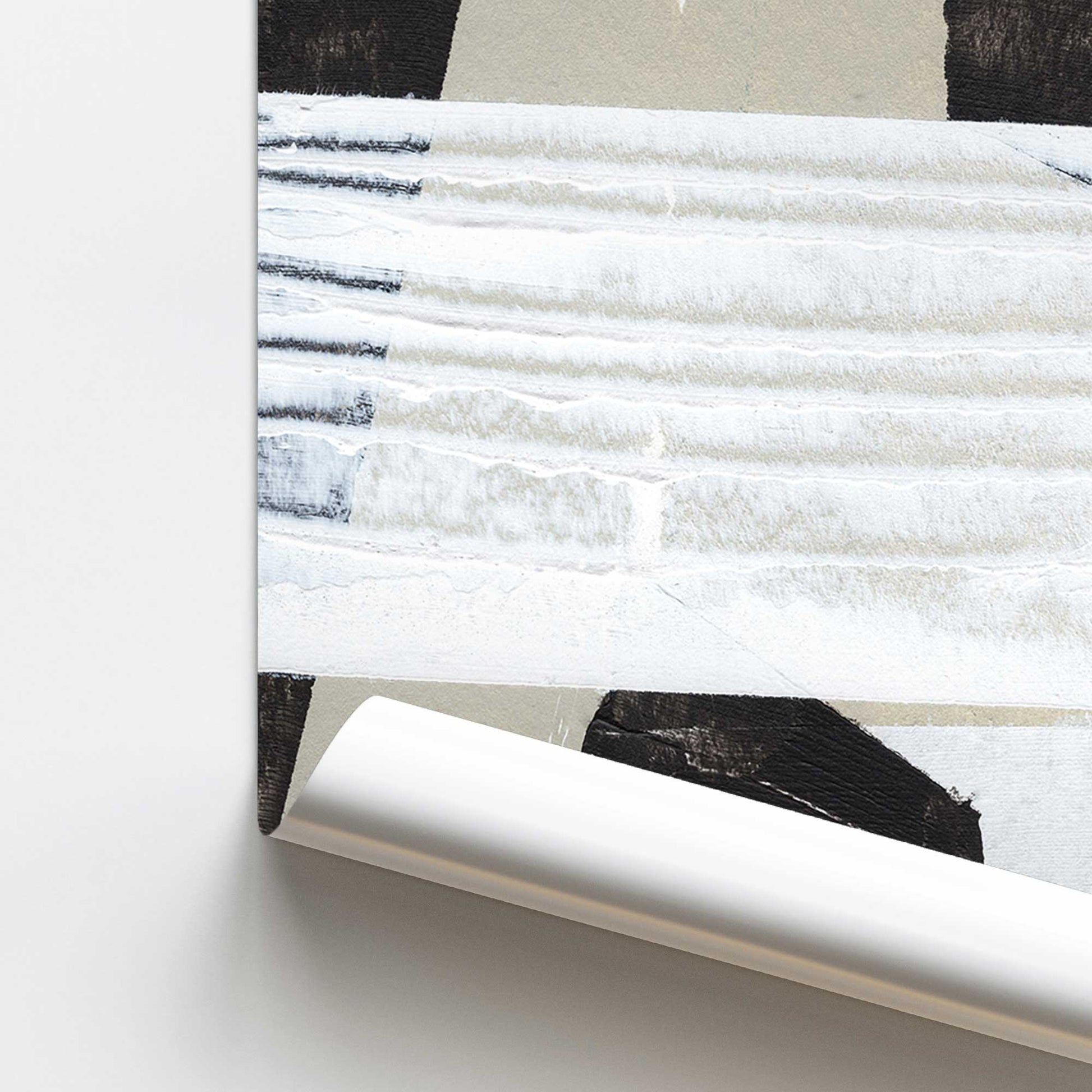 [color:Rolled Print], Picture of close up of art