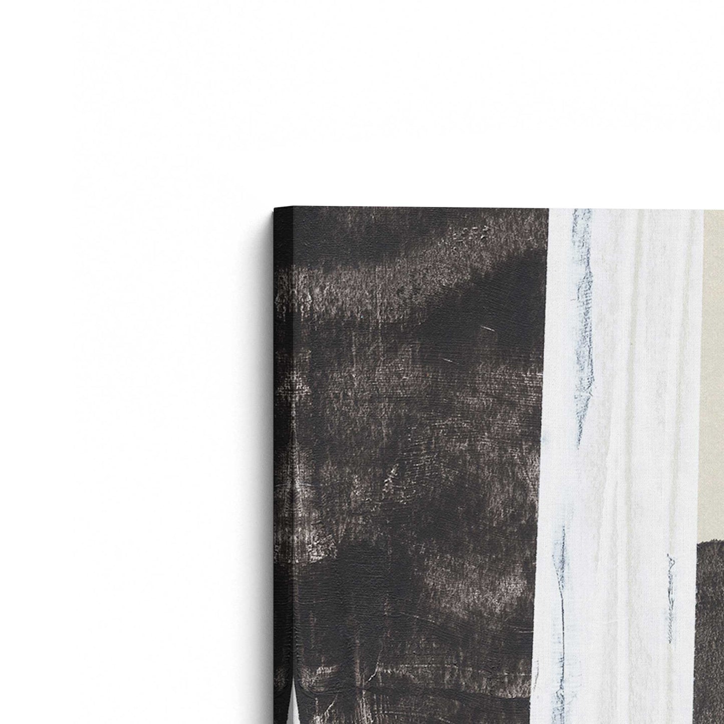 [Color:Stretched Canvas], Picture of the corner of the art