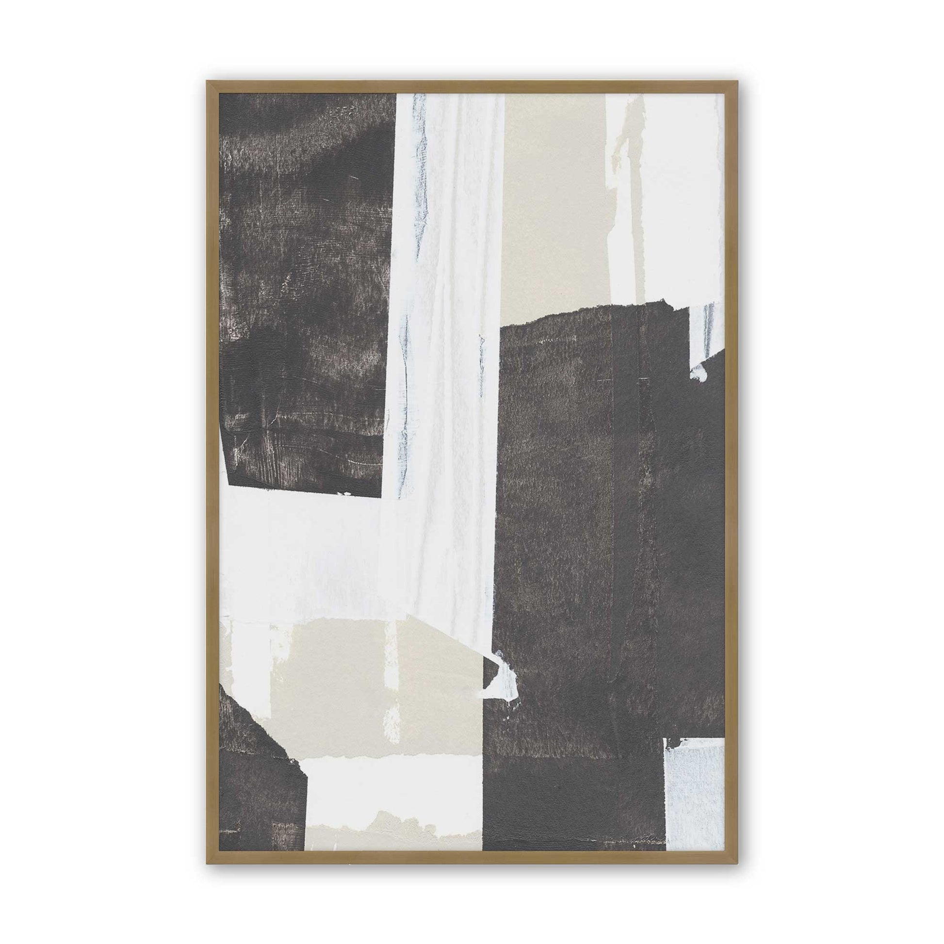 [Color:Brushed Gold], Picture of art in a Brushed Gold frame