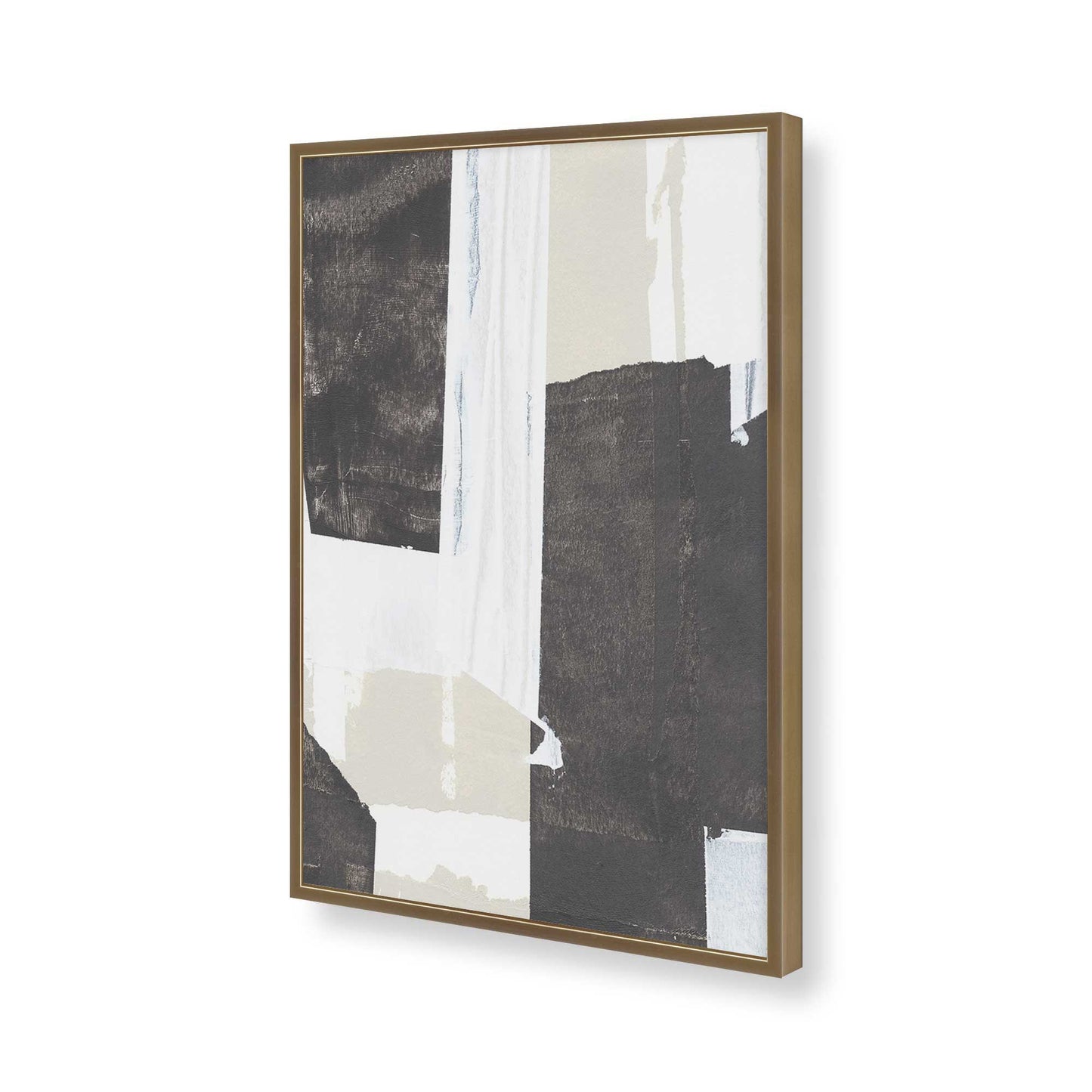 [Color:Brushed Gold], Picture of art in a Brushed Gold frame of the corner