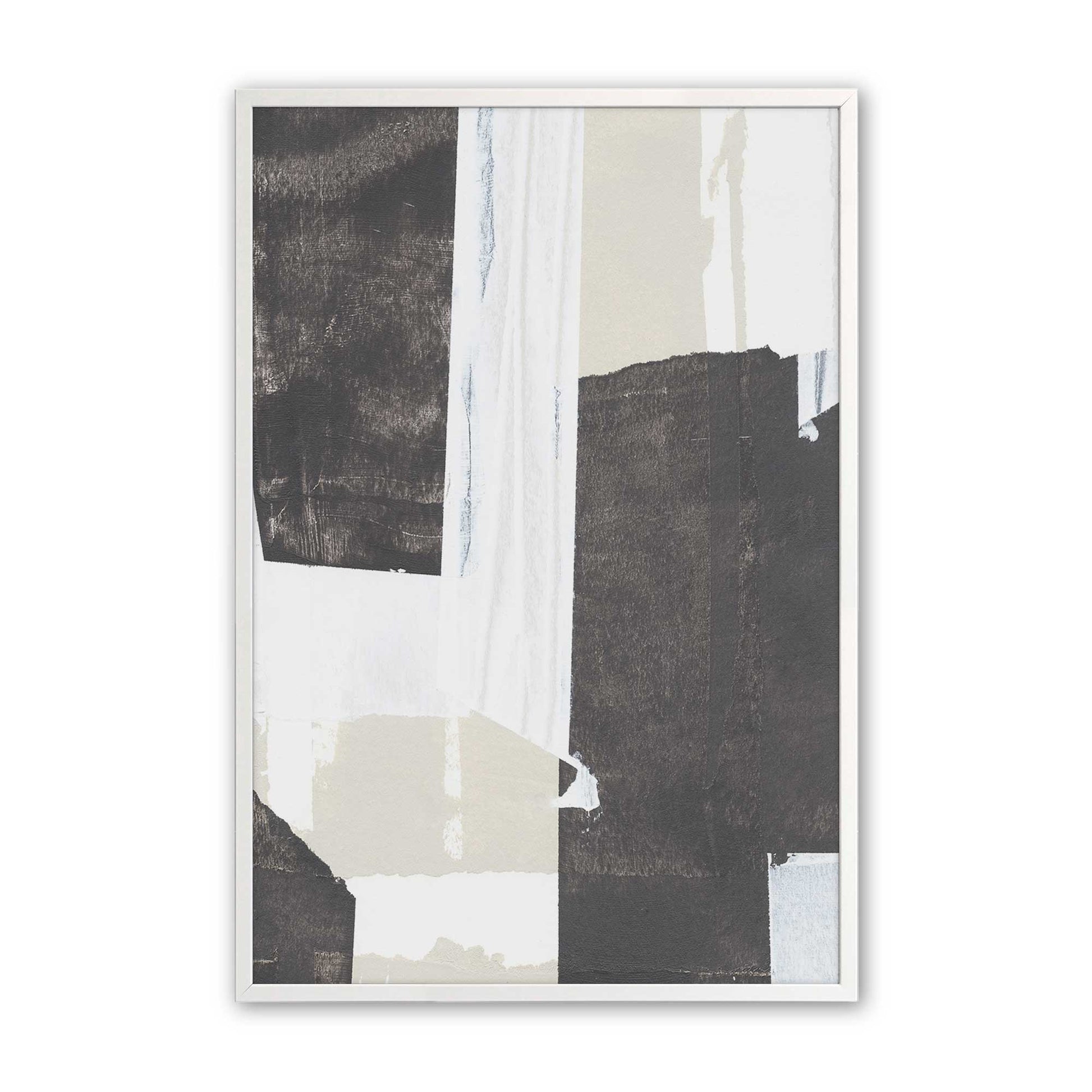 [Color:Opaque White], Picture of art in a Opaque White frame