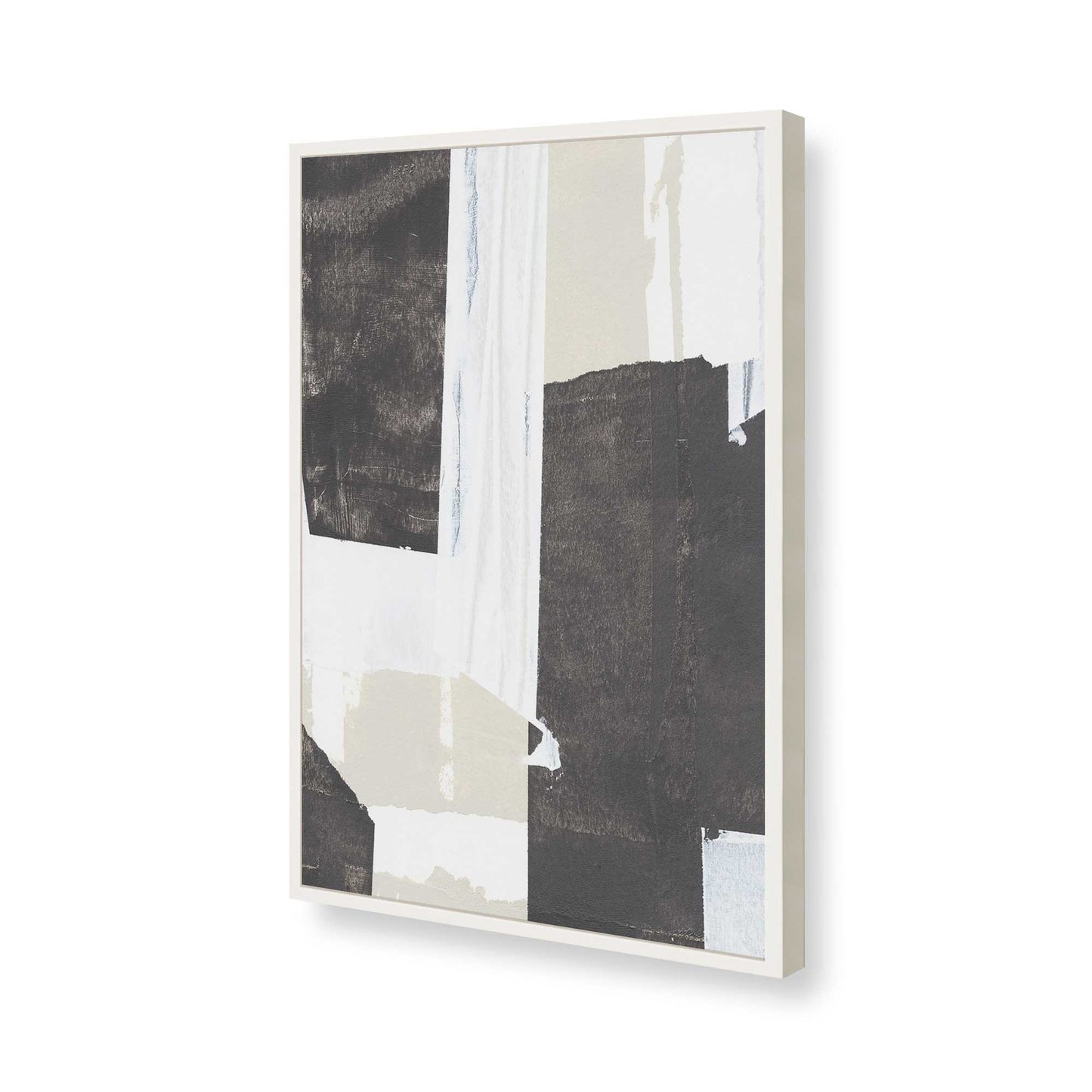[Color:Opaque White], Picture of art in a Opaque White frame of the corner
