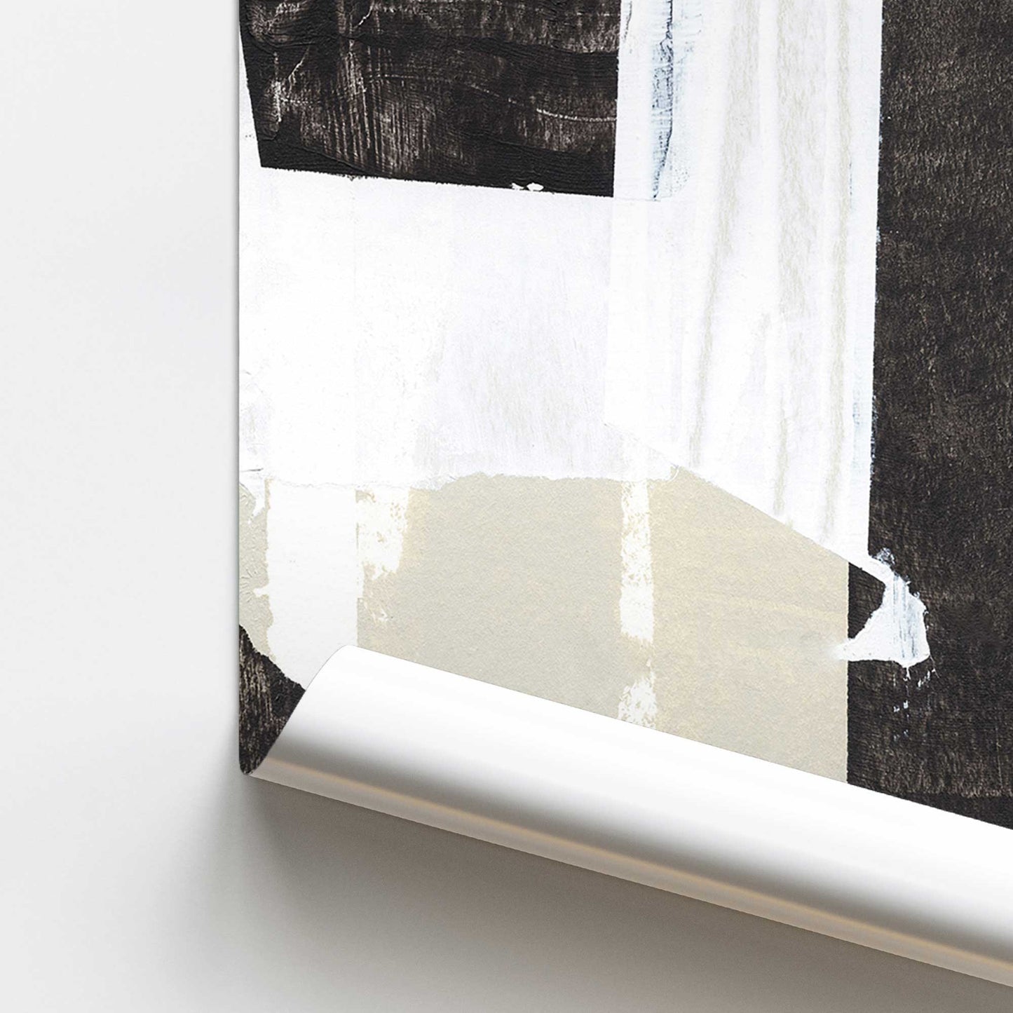 [color:Rolled Print], Picture of close up of art