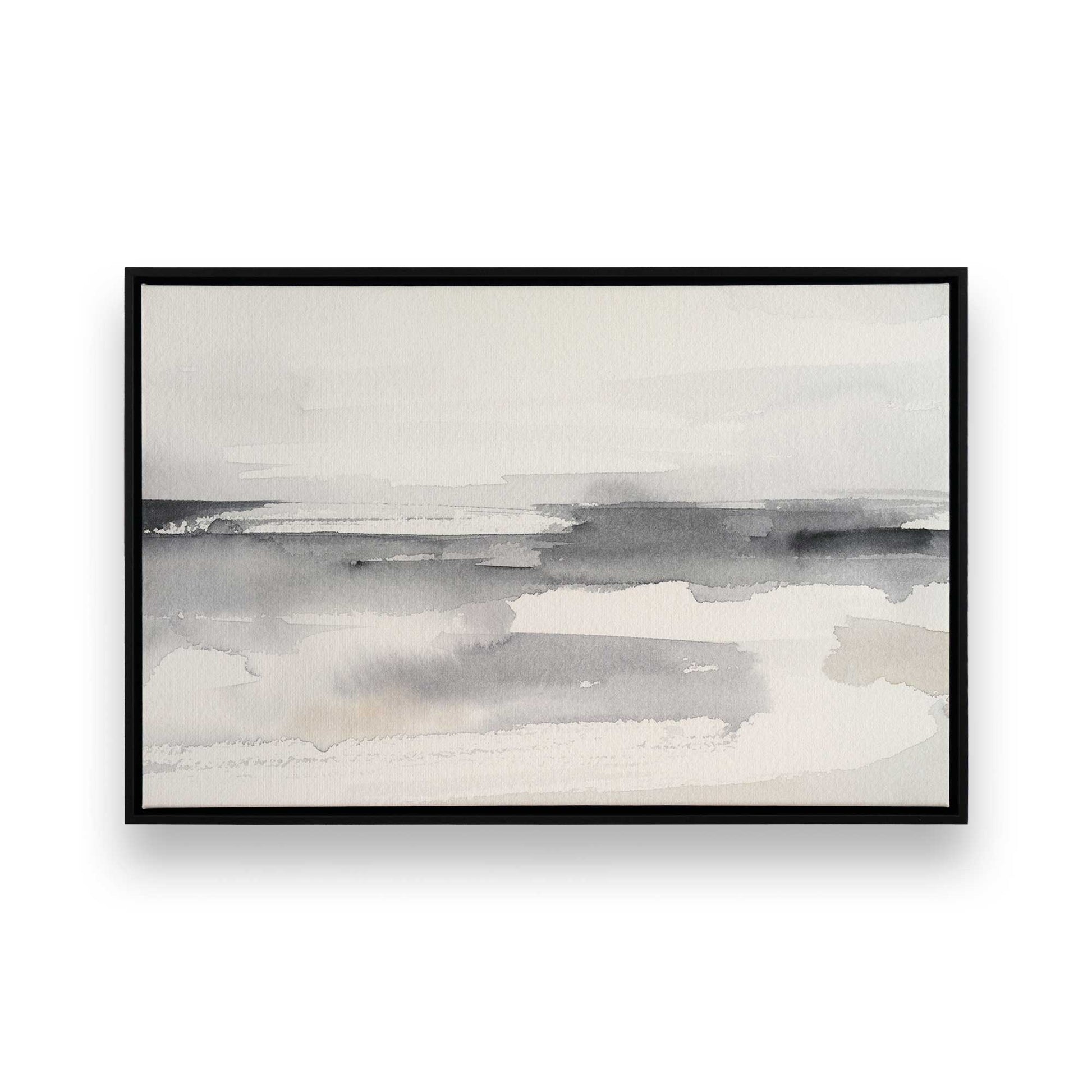 [Color:Satin Black], Picture of art in a Satin Black frame