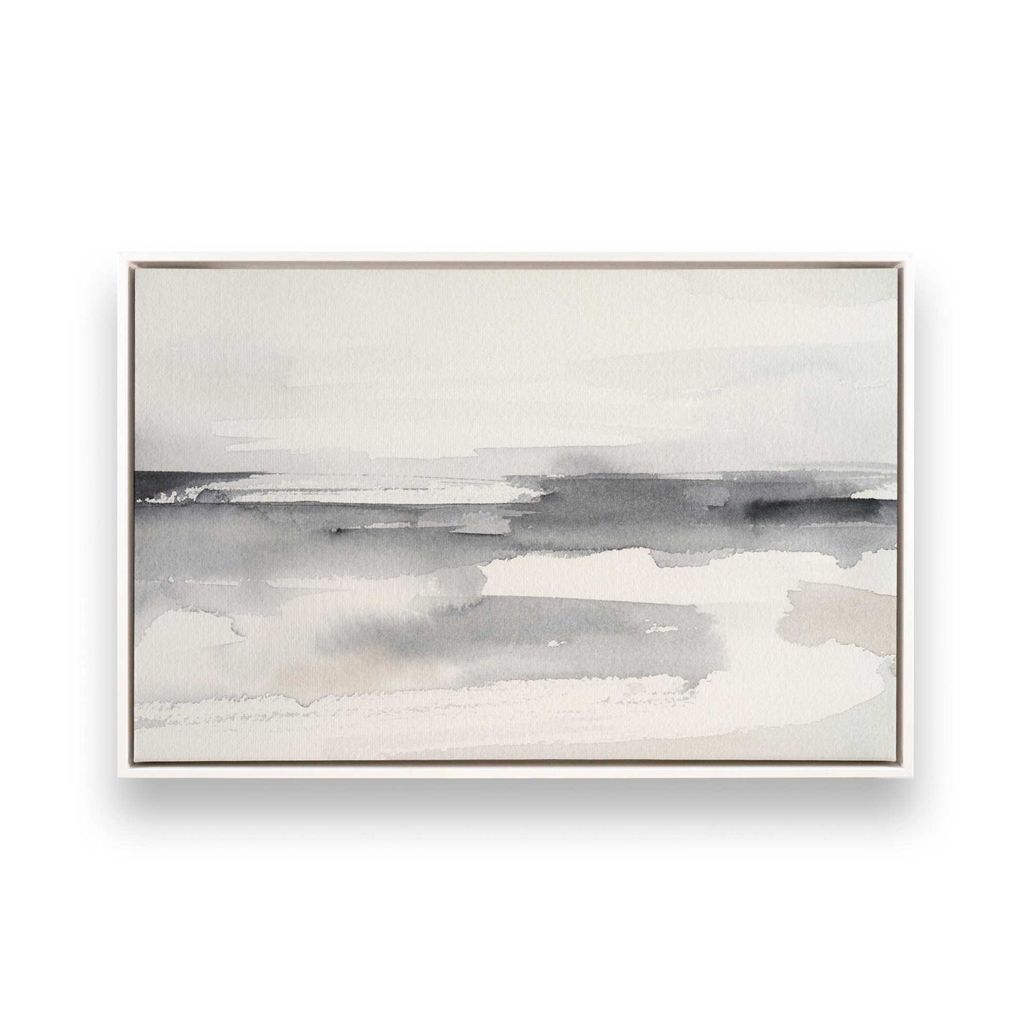 [Color:Opaque White], Picture of art in a White frame