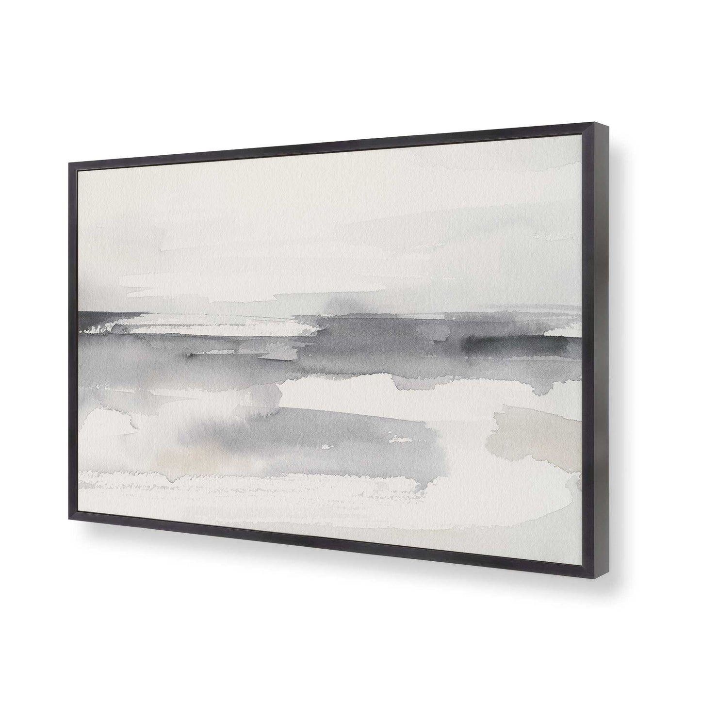 [Color:Weathered Zinc], Picture of art in a Weathered Zinc frame of the corner