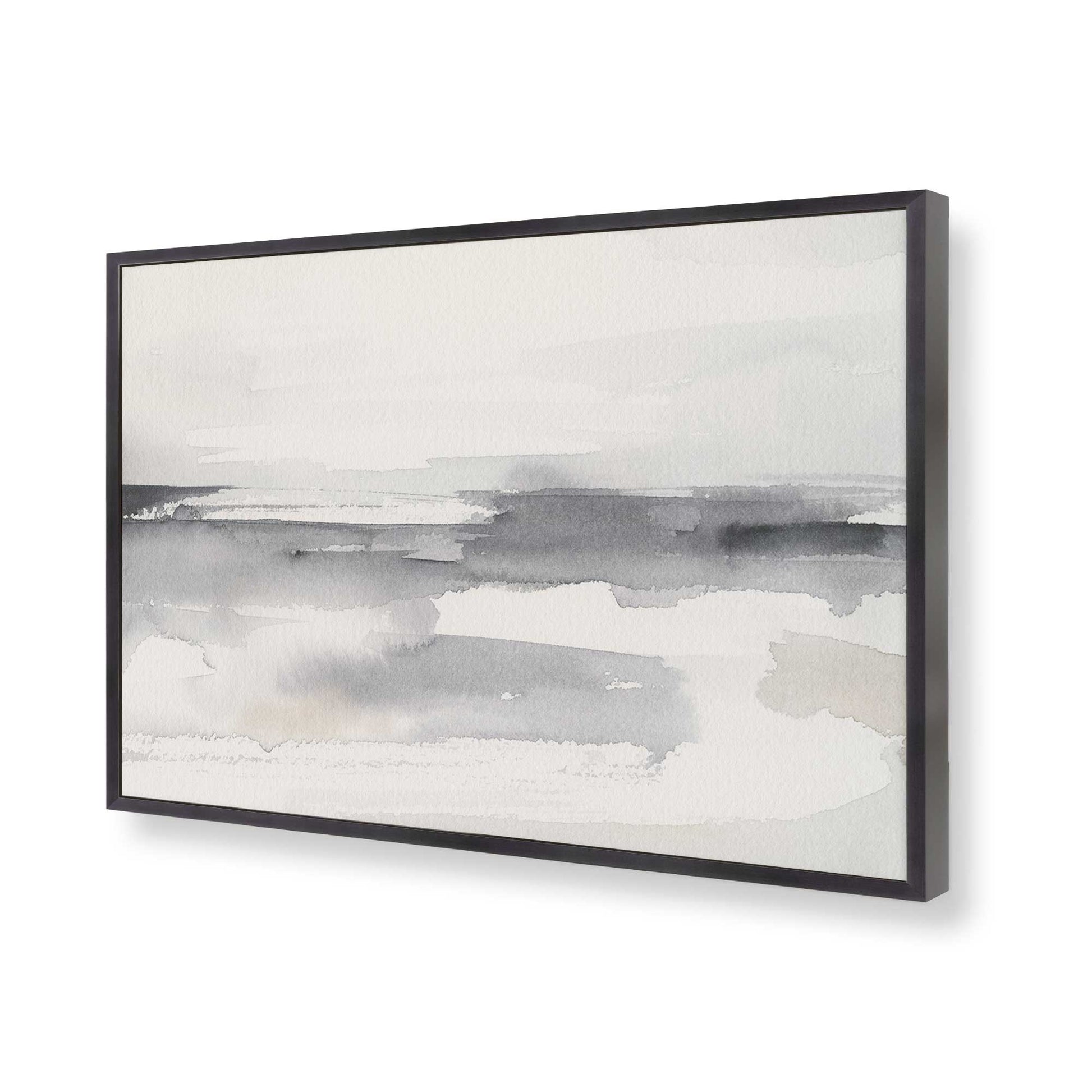 [Color:Weathered Zinc], Picture of art in a Weathered Zinc frame of the corner