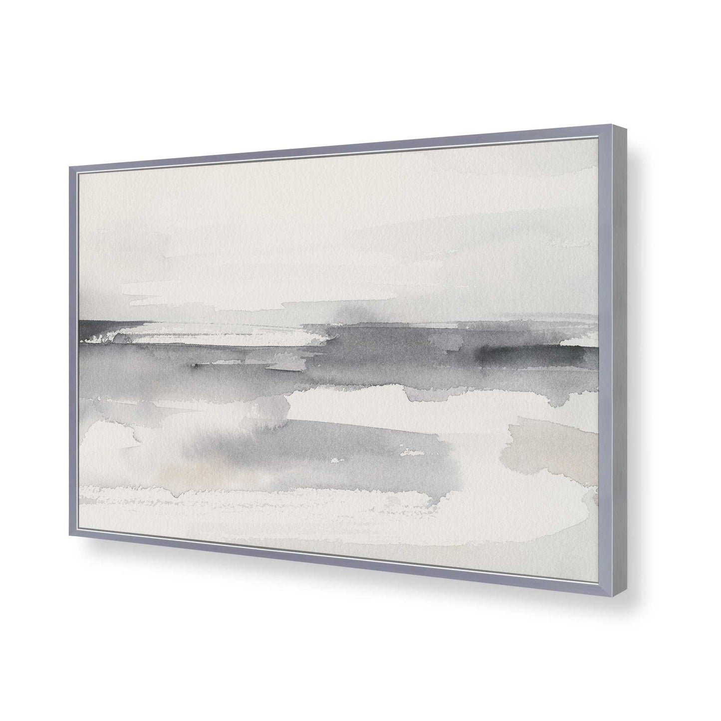 [Color:Polished Chrome], Picture of art in a Polished Chrome frame of the corner