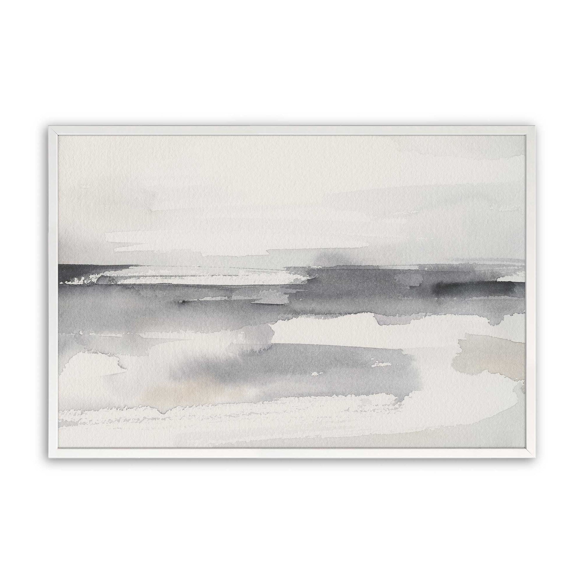 [Color:Opaque White], Picture of art in a Opaque White frame