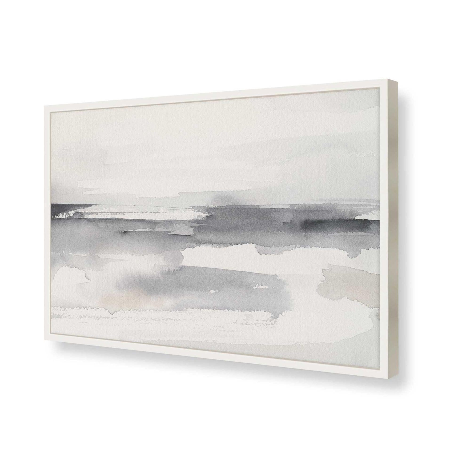 [Color:Opaque White], Picture of art in a Opaque White frame of the corner