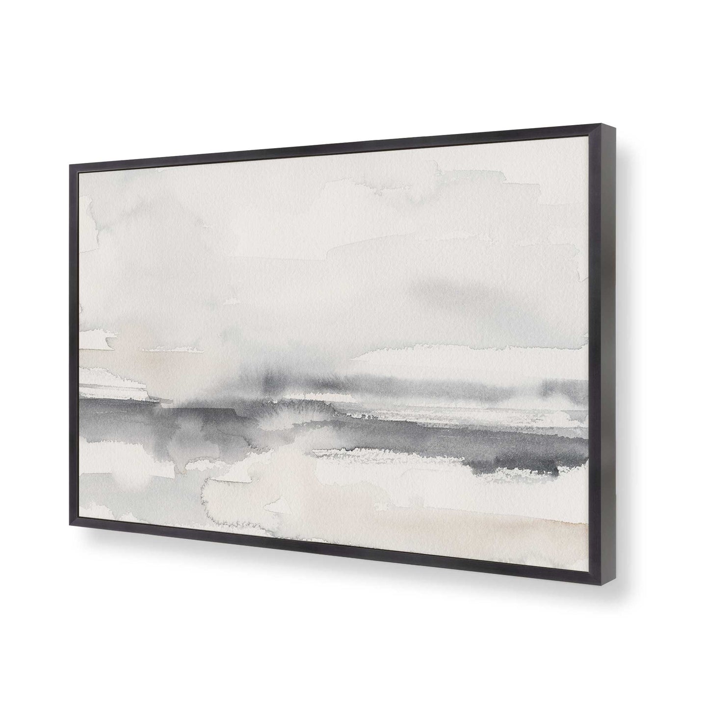[Color:Weathered Zinc], Picture of art in a Weathered Zinc frame of the corner