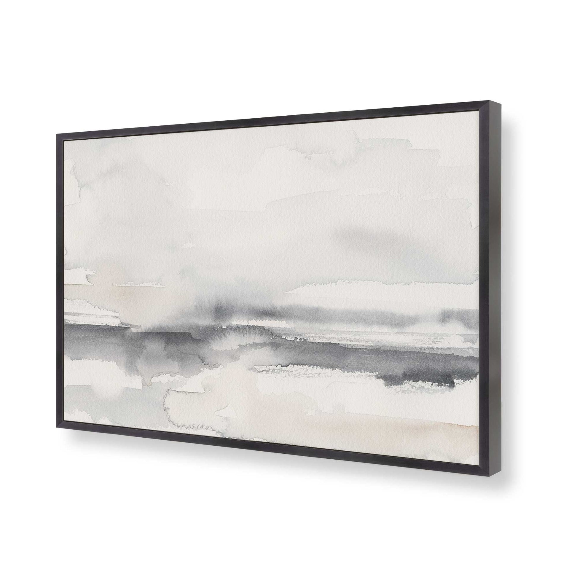 [Color:Weathered Zinc], Picture of art in a Weathered Zinc frame of the corner