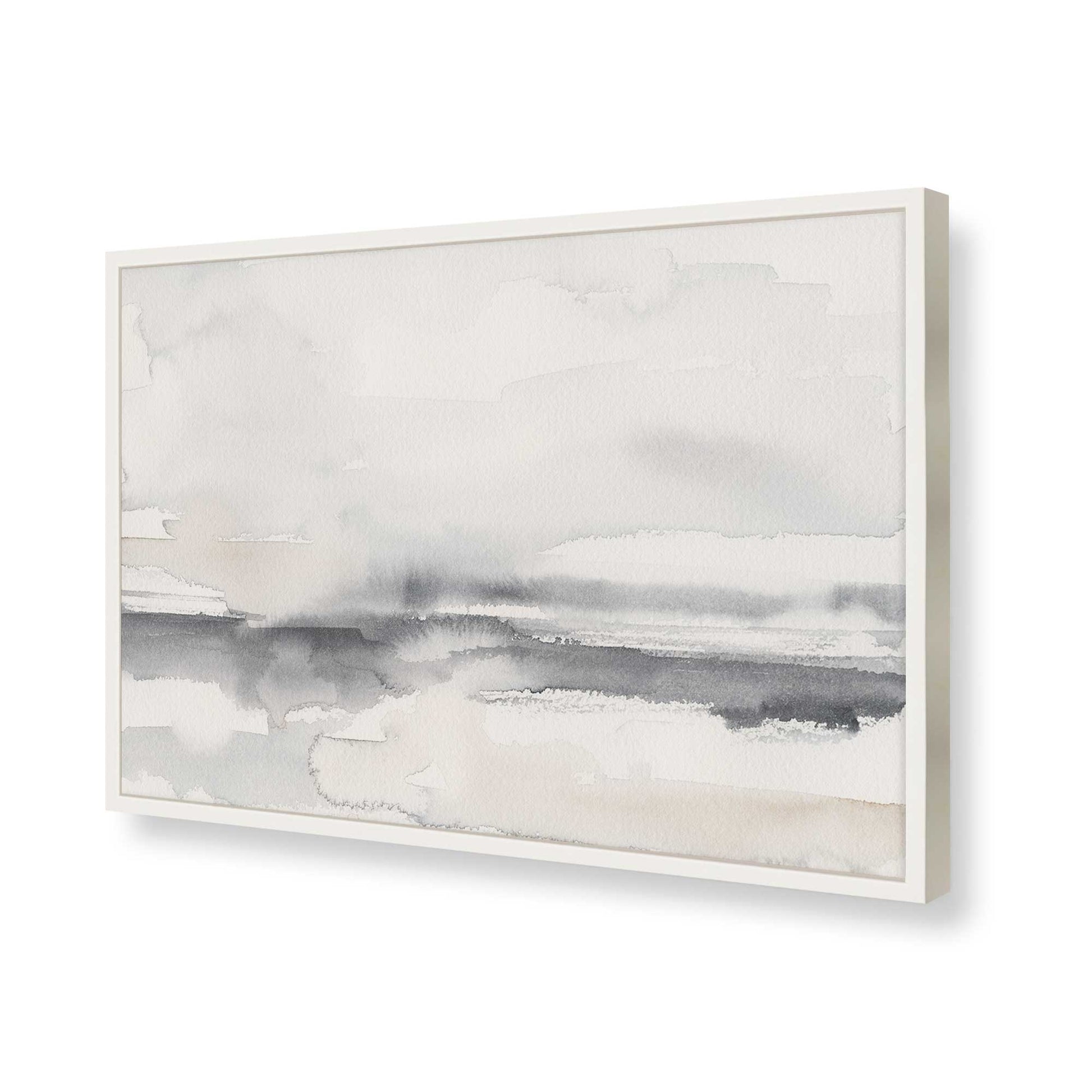 [Color:Opaque White], Picture of art in a Opaque White frame of the corner