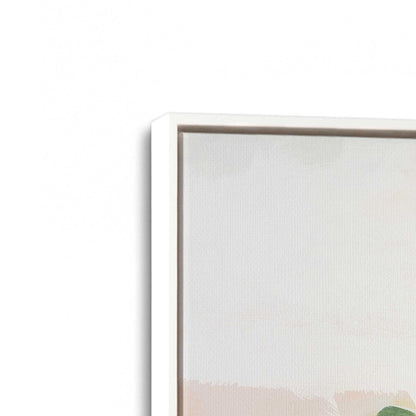 [Color:Opaque White], Picture of art in a White frame at an angle