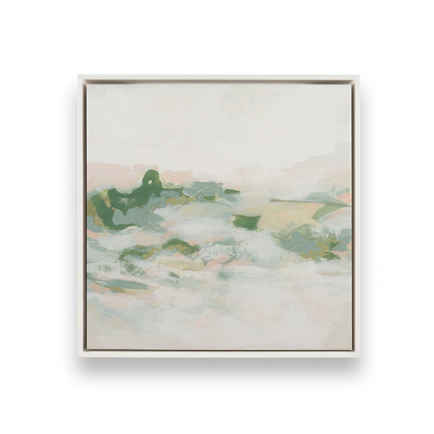 [Color:Opaque White], Picture of art in a White frame