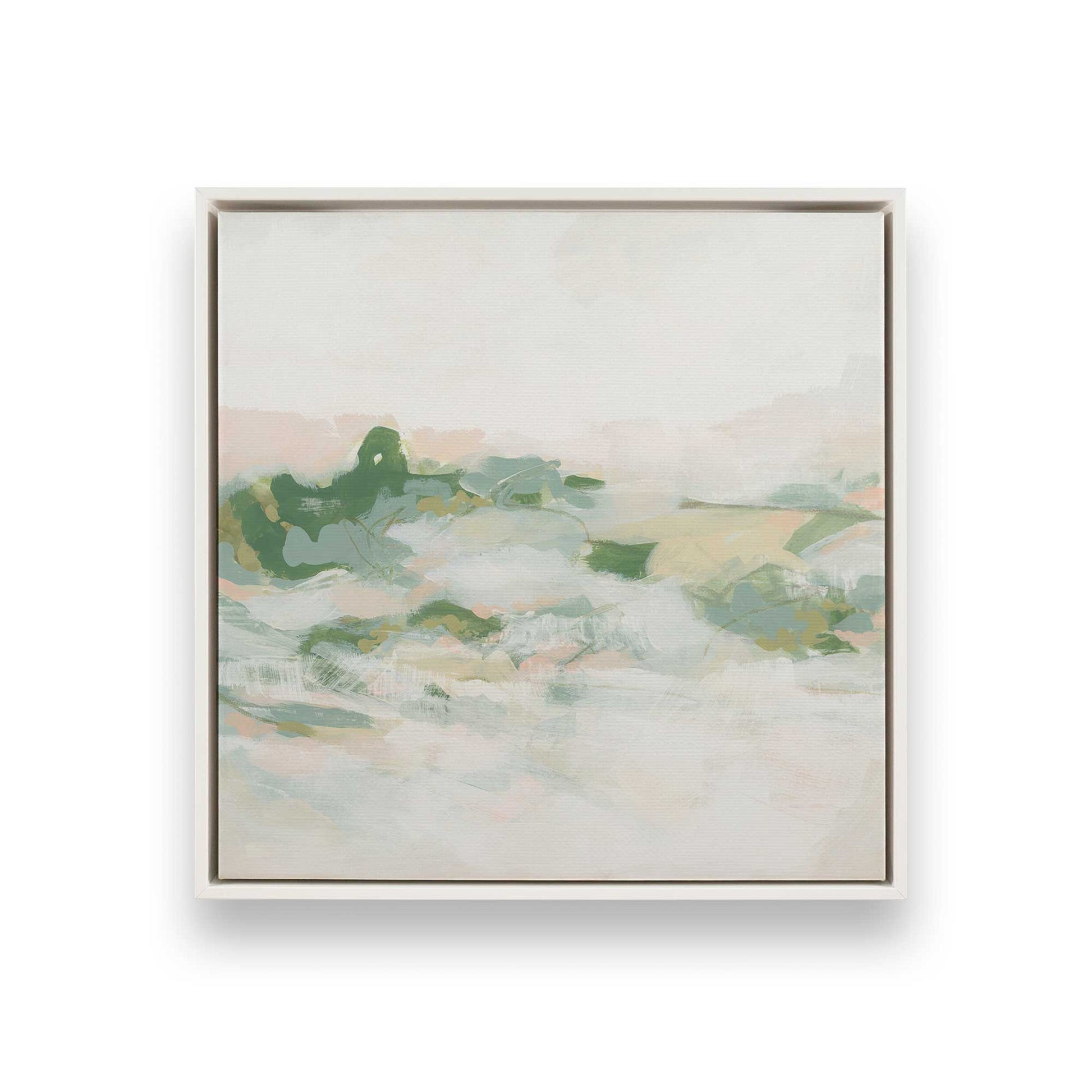 [Color:Opaque White], Picture of art in a White frame