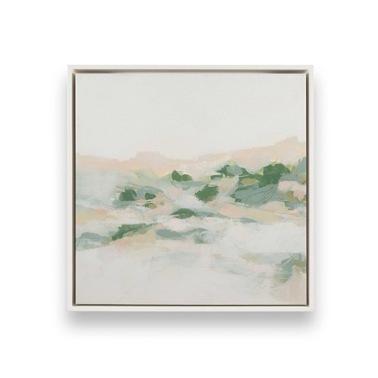 [Color:Opaque White], Picture of art in a White frame