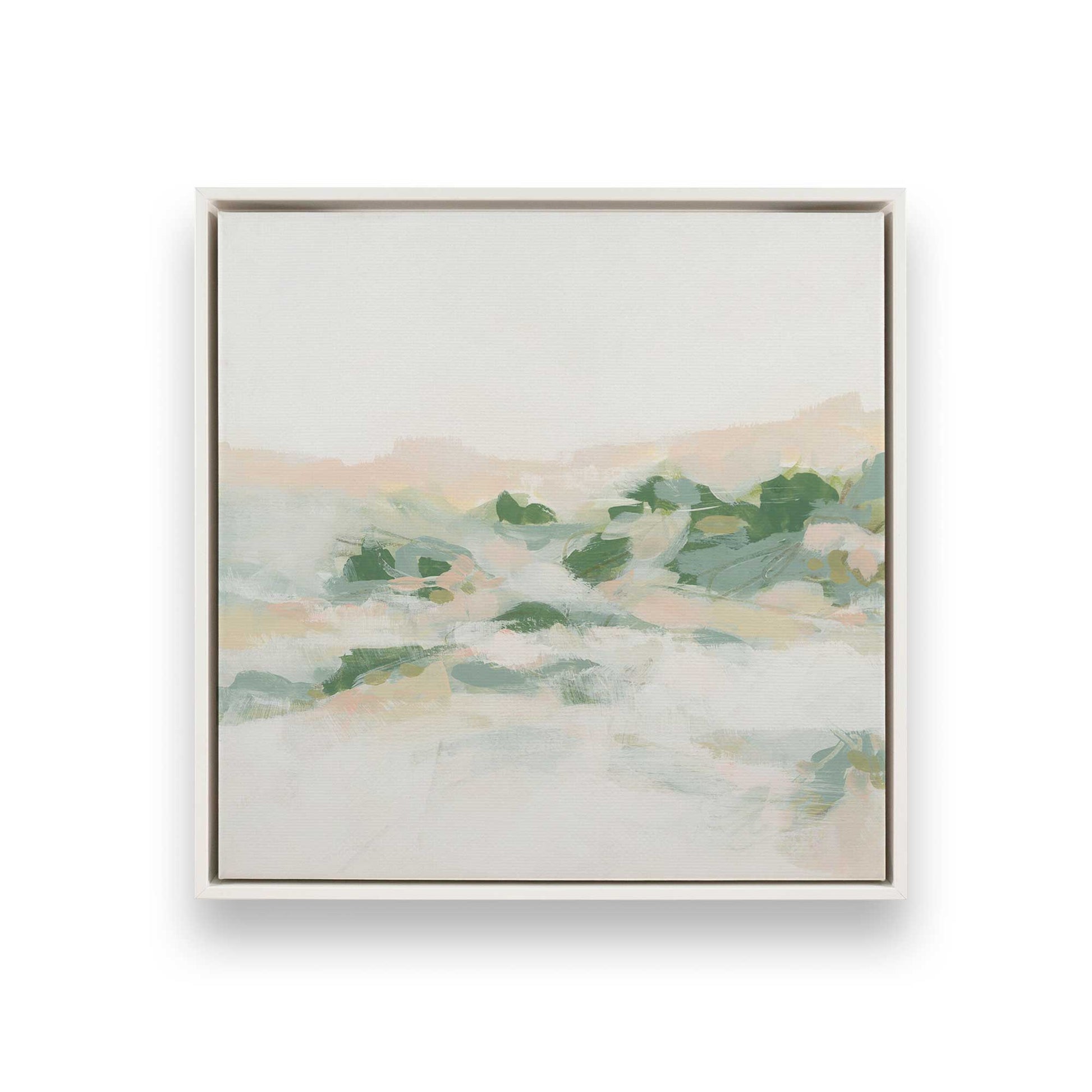 [Color:Opaque White], Picture of art in a White frame