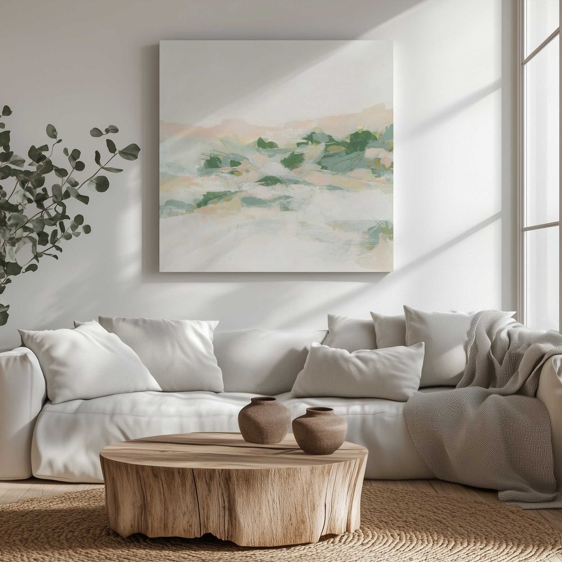 Picture of art in a room