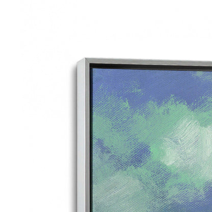 [Color:Polished Chrome], Picture of art in a Polished Chrome frame at an angle