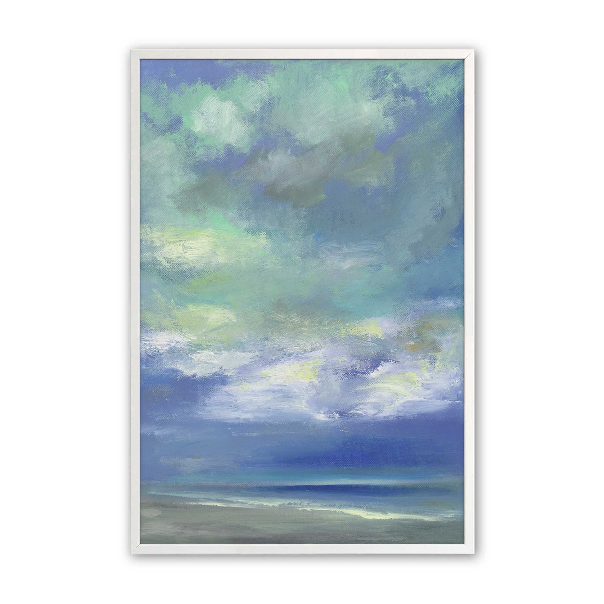 [Color:Opaque White], Picture of art in a Opaque White frame
