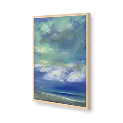[Color:Raw Maple], Picture of art in a Raw Maple frame of the corner