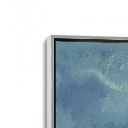 [Color:Polished Chrome], Picture of art in a Polished Chrome frame at an angle