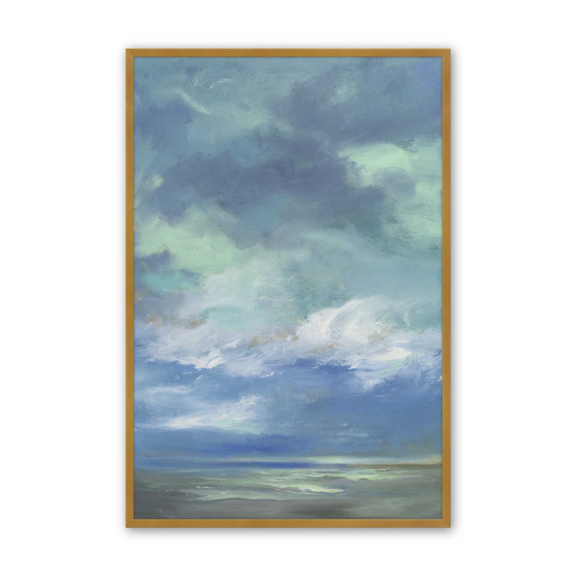[Color:Polished Gold], Picture of art in a Polished Gold frame