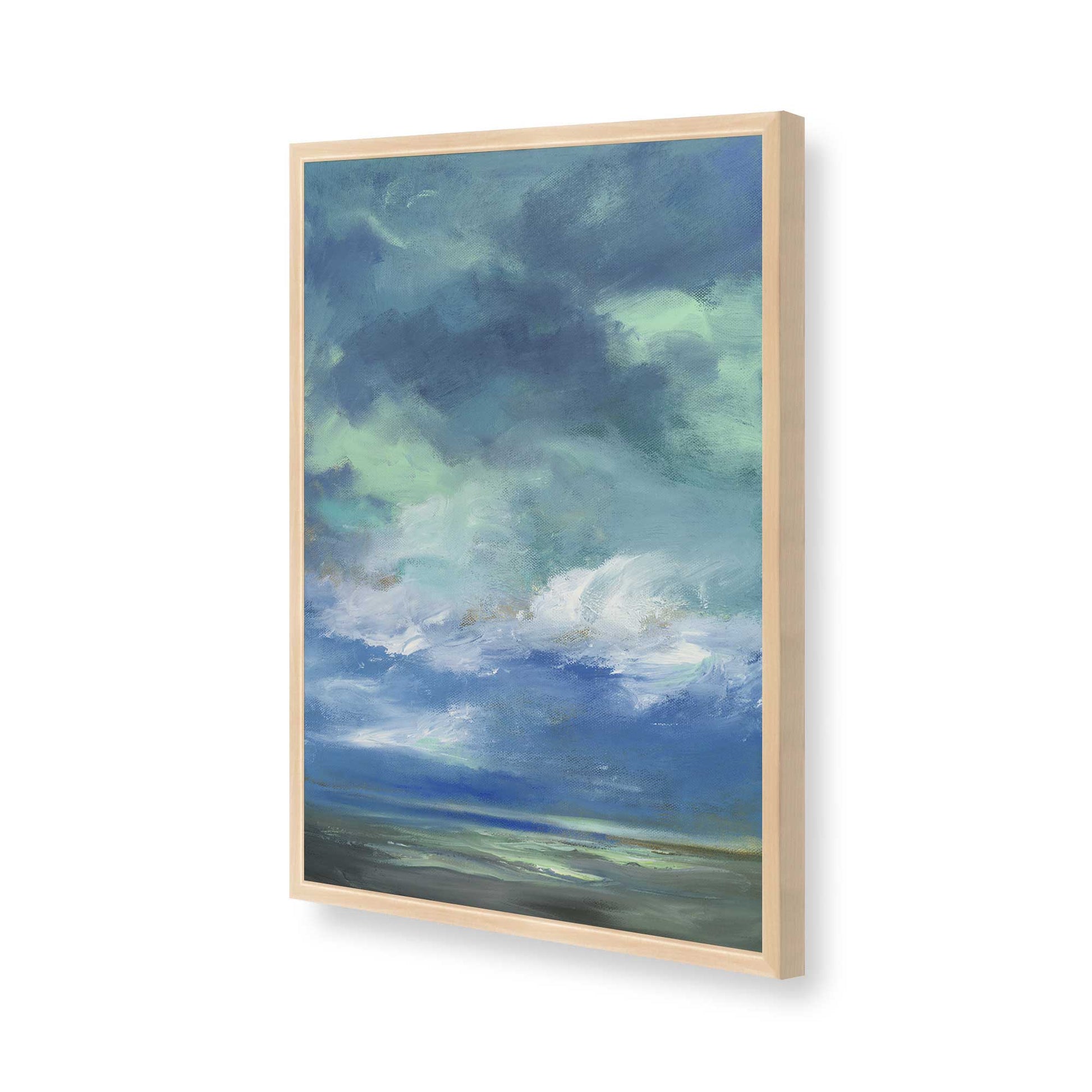 [Color:Raw Maple], Picture of art in a Raw Maple frame of the corner