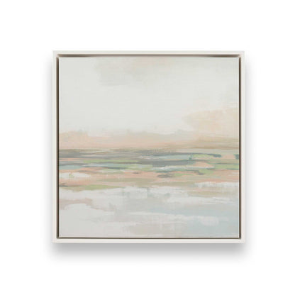 [Color:Opaque White], Picture of art in a White frame