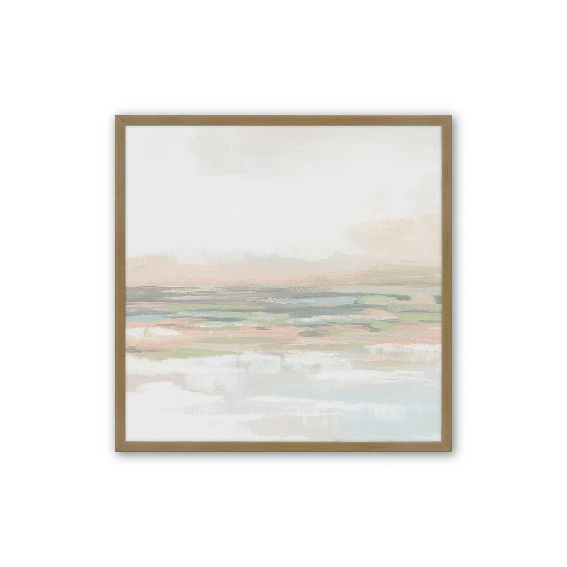 [Color:Brushed Gold], Picture of art in a Brushed Gold frame