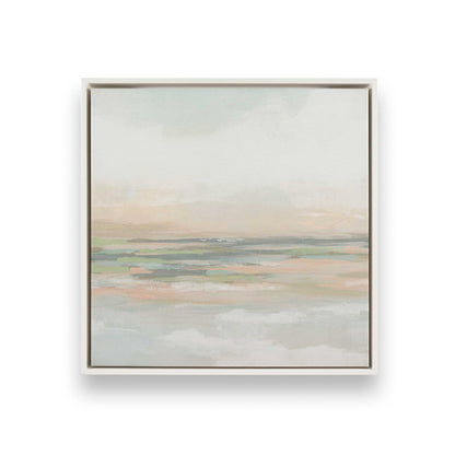 [Color:Opaque White], Picture of art in a White frame