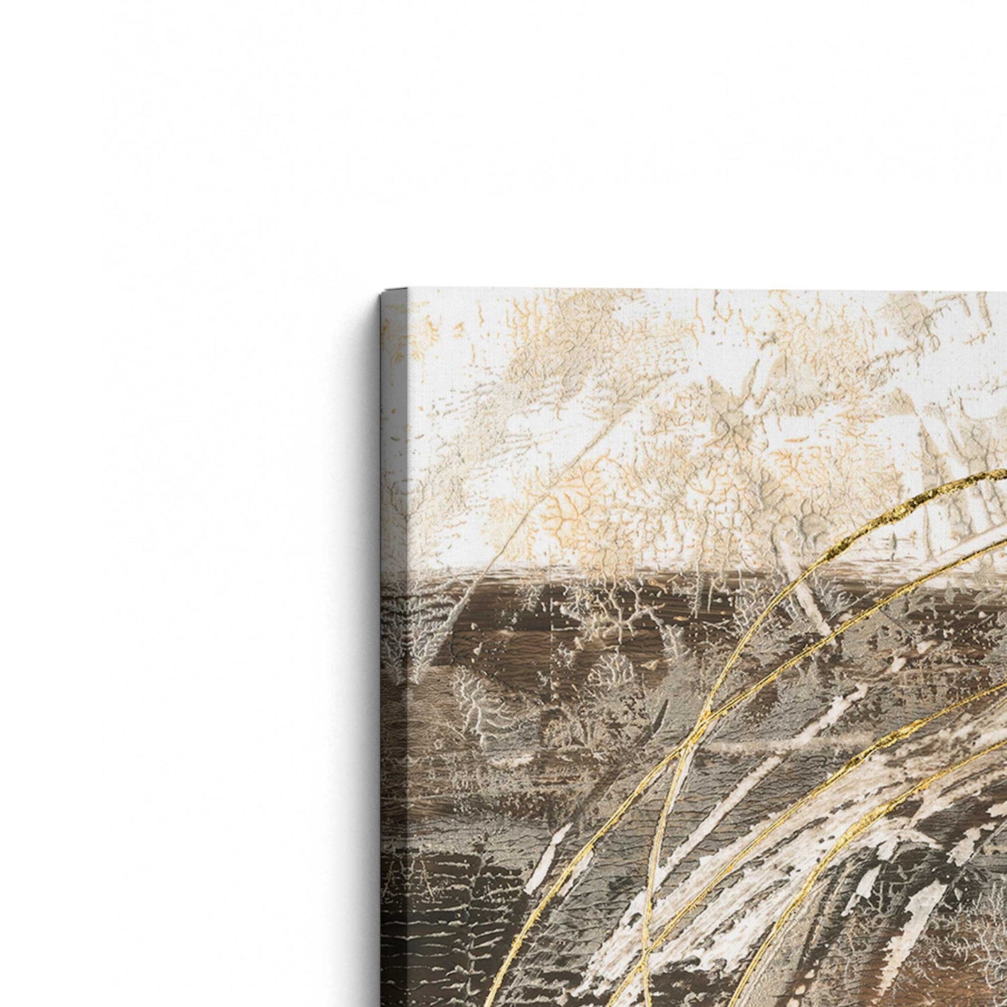 [Color:Stretched Canvas], Picture of art at an angle