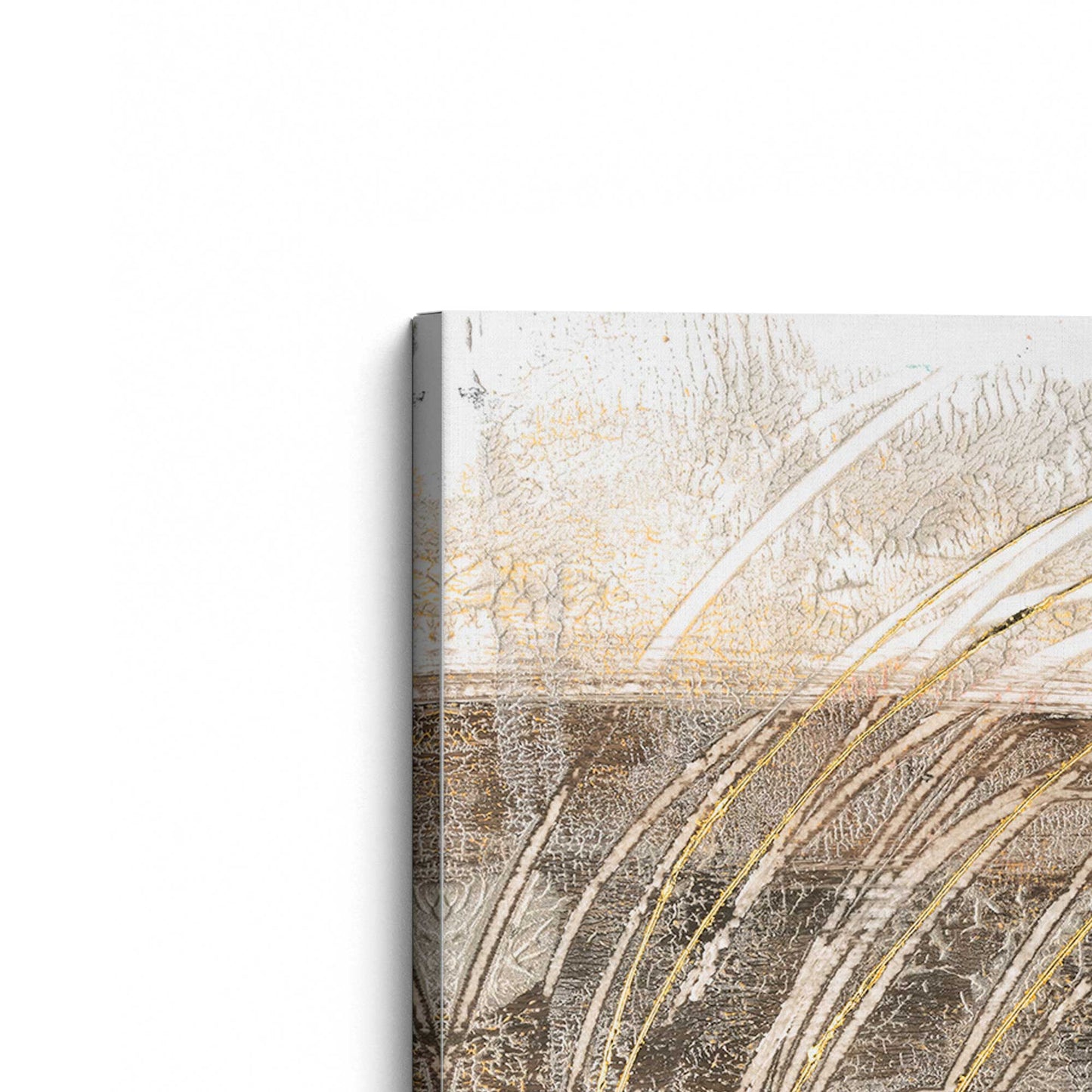 [Color:Stretched Canvas], Picture of art at an angle