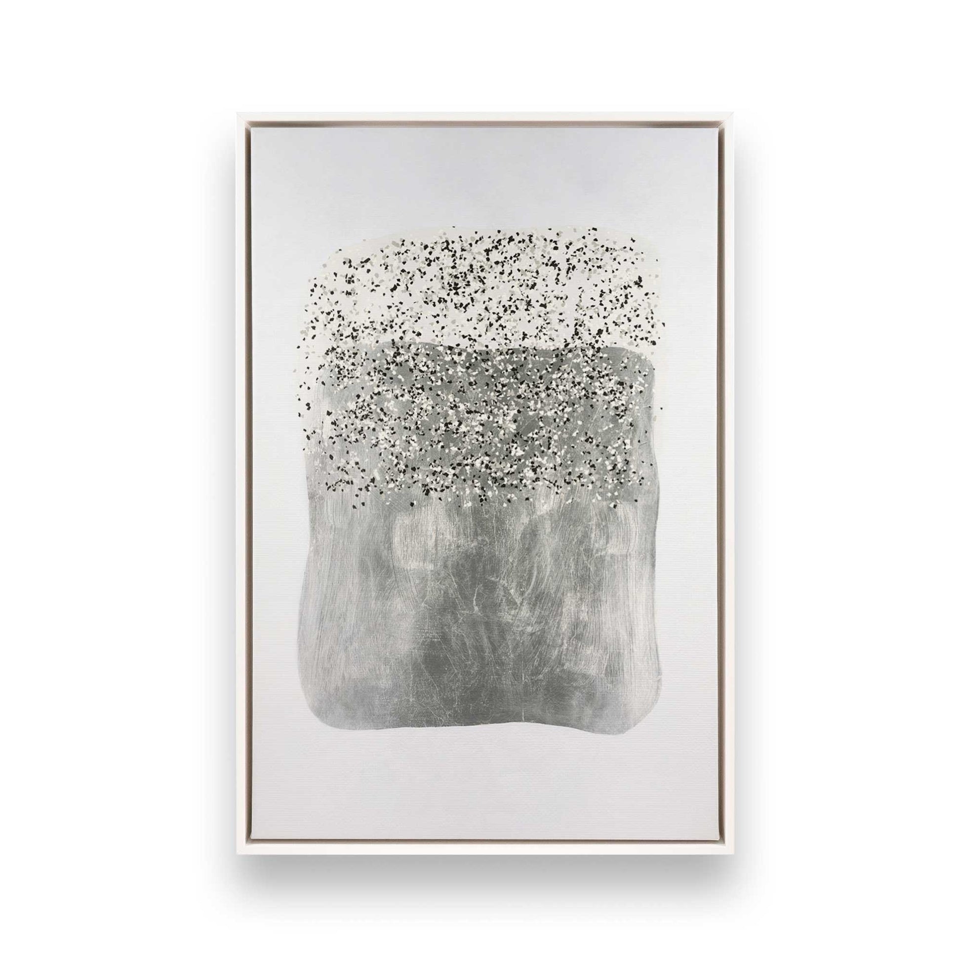 [Color:Opaque White], Picture of art in a White frame