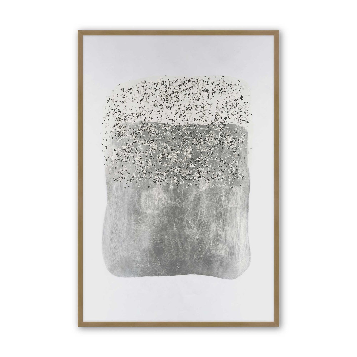 [Color:Brushed Gold], Picture of art in a Brushed Gold frame