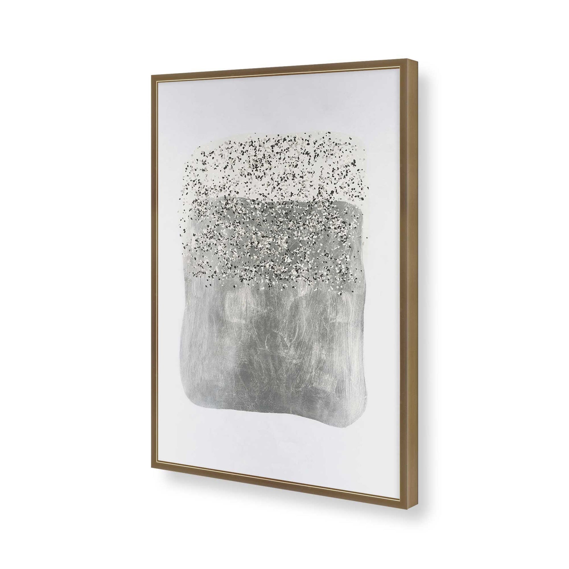 [Color:Brushed Gold], Picture of art in a Brushed Gold frame of the corner
