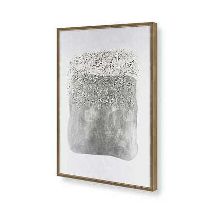 [Color:Brushed Gold], Picture of art in a Brushed Gold frame of the corner
