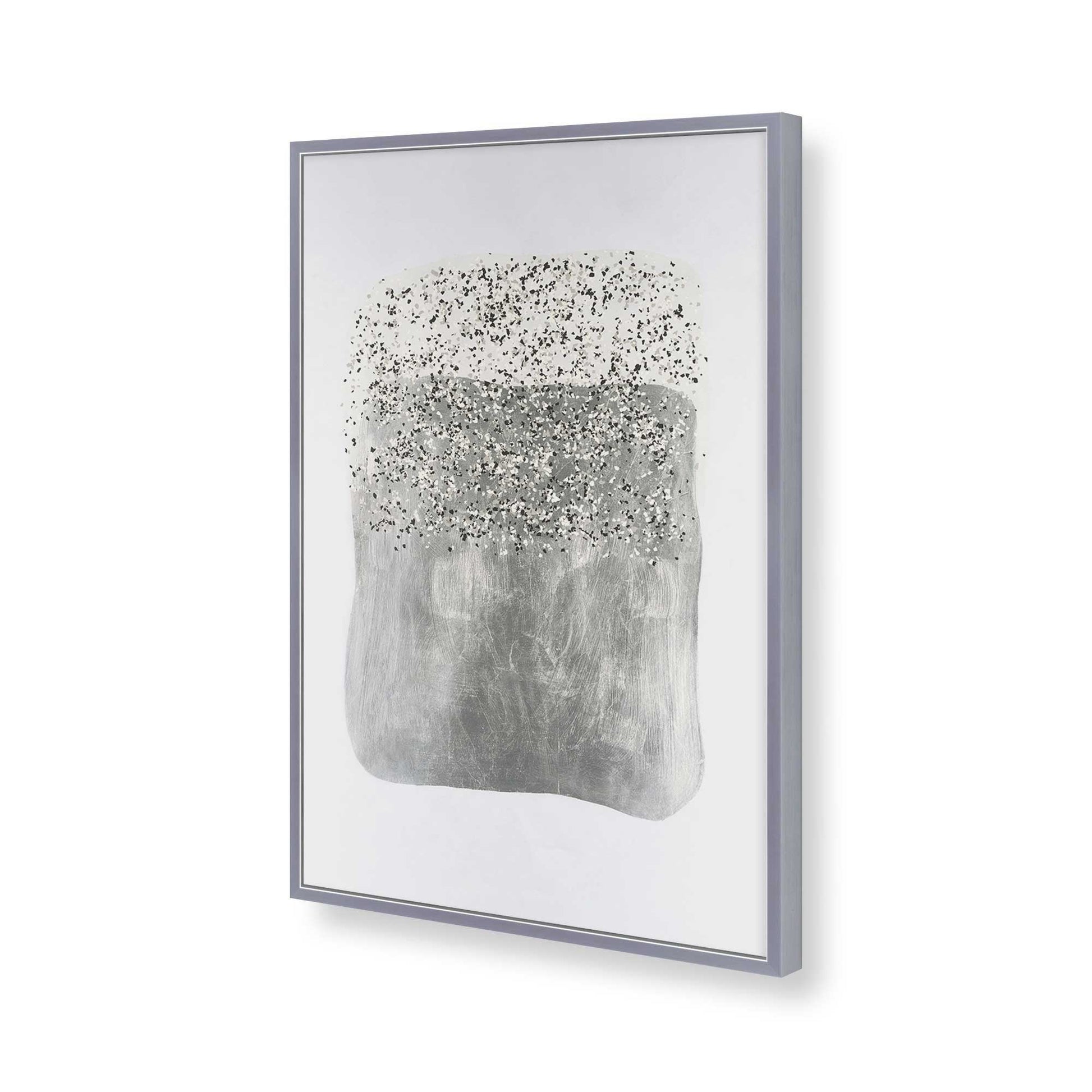 [Color:Polished Chrome], Picture of art in a Polished Chrome frame of the corner
