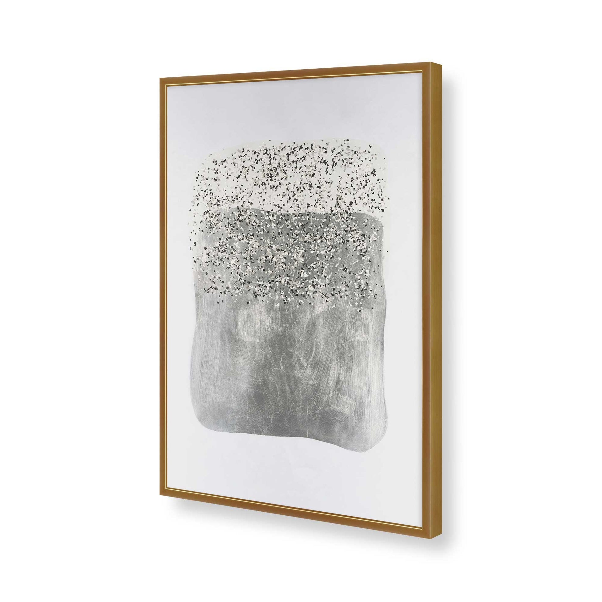 [Color:Polished Gold], Picture of art in a Polished Gold frame of the corner