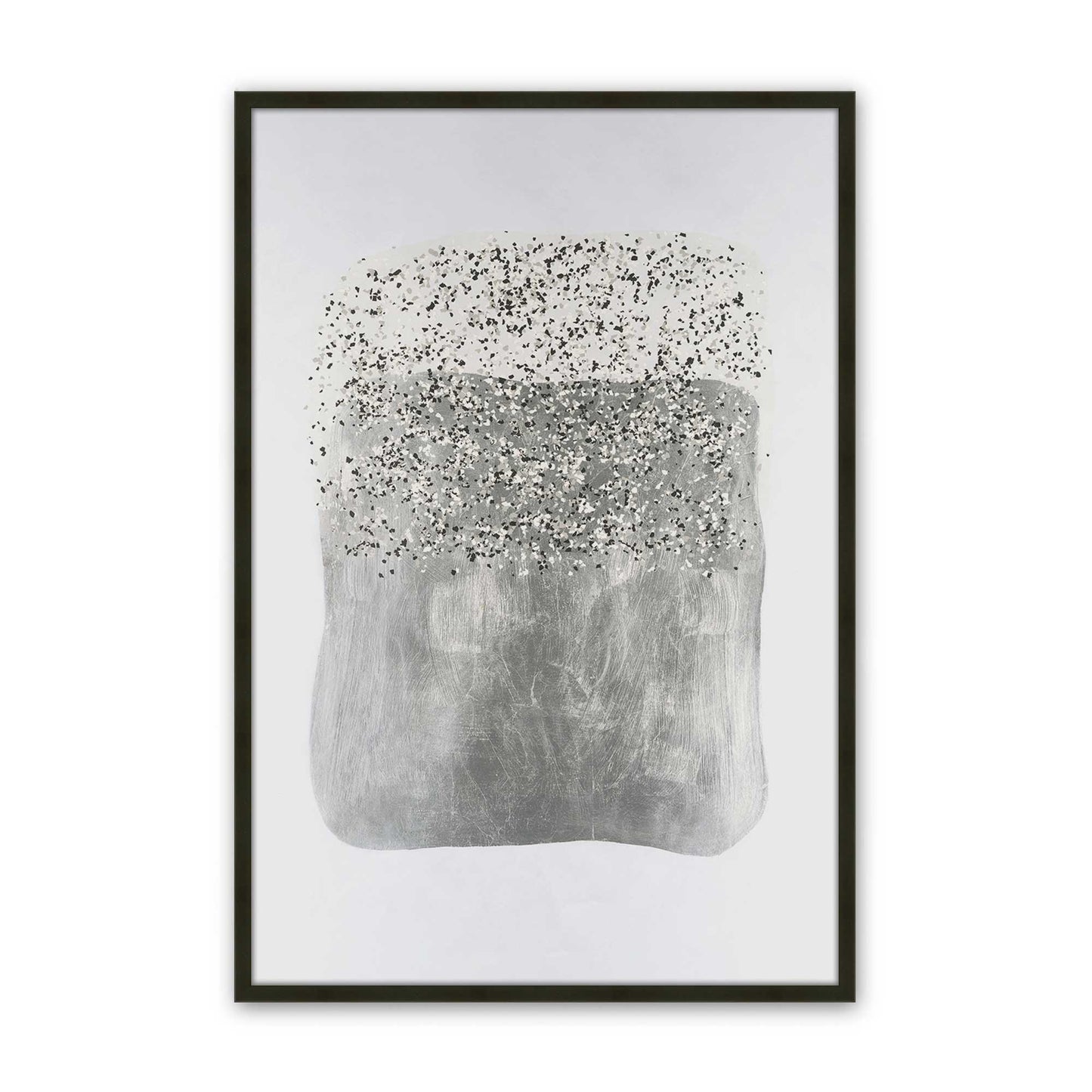 [Color:Satin Black], Picture of art in a Satin Black frame