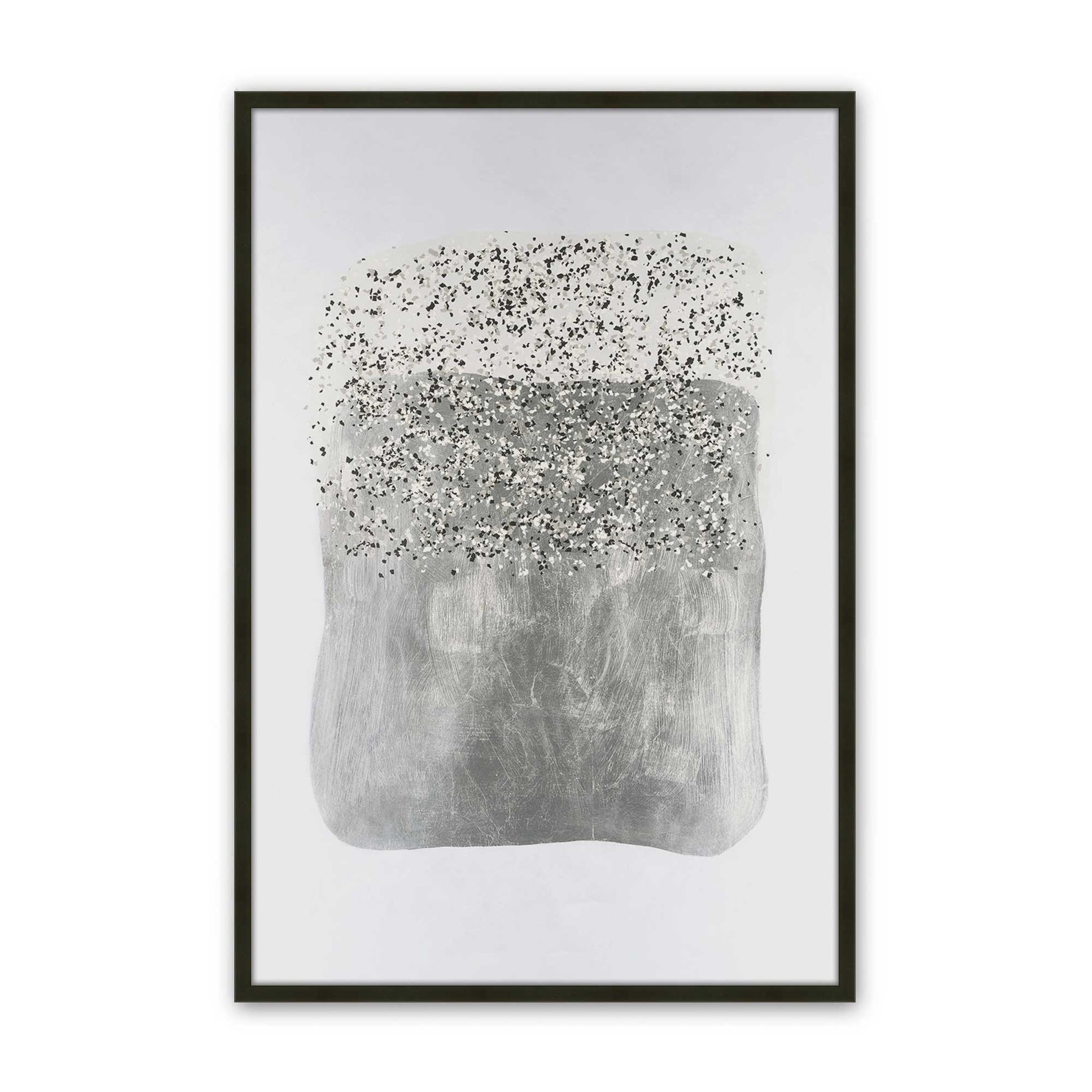 [Color:Satin Black], Picture of art in a Satin Black frame