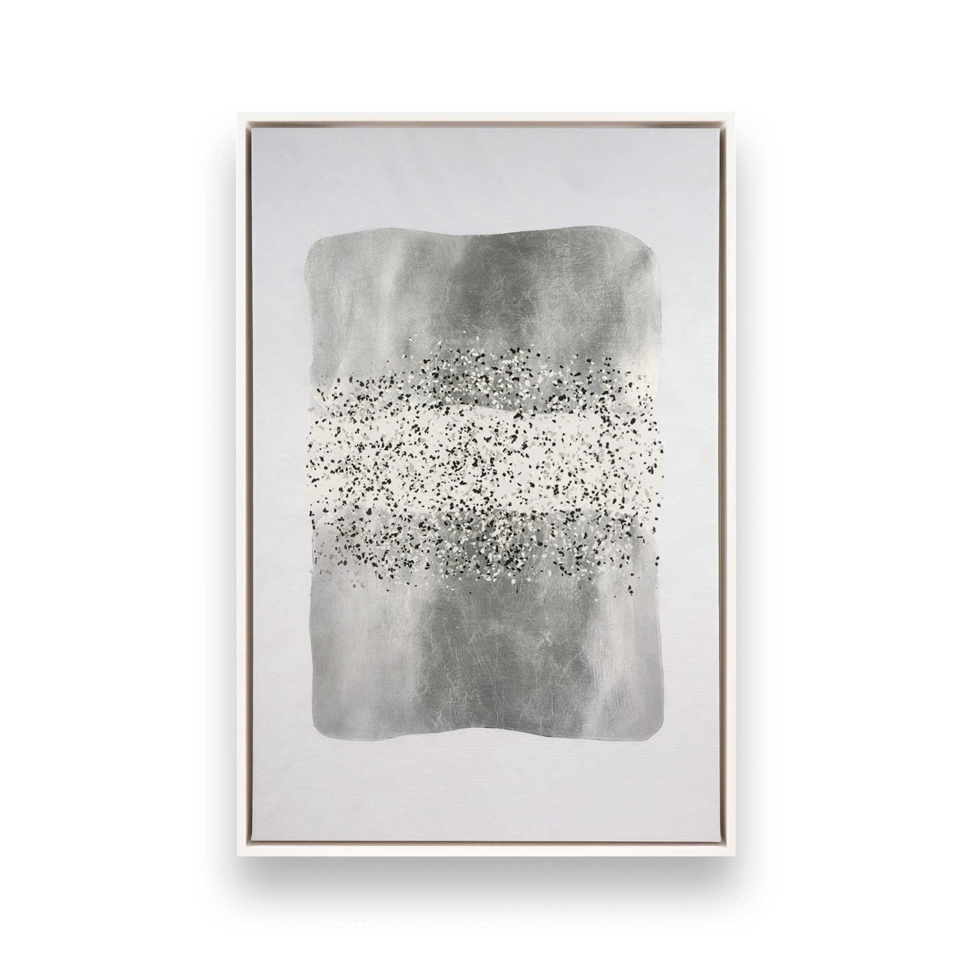 [Color:Opaque White], Picture of art in a White frame